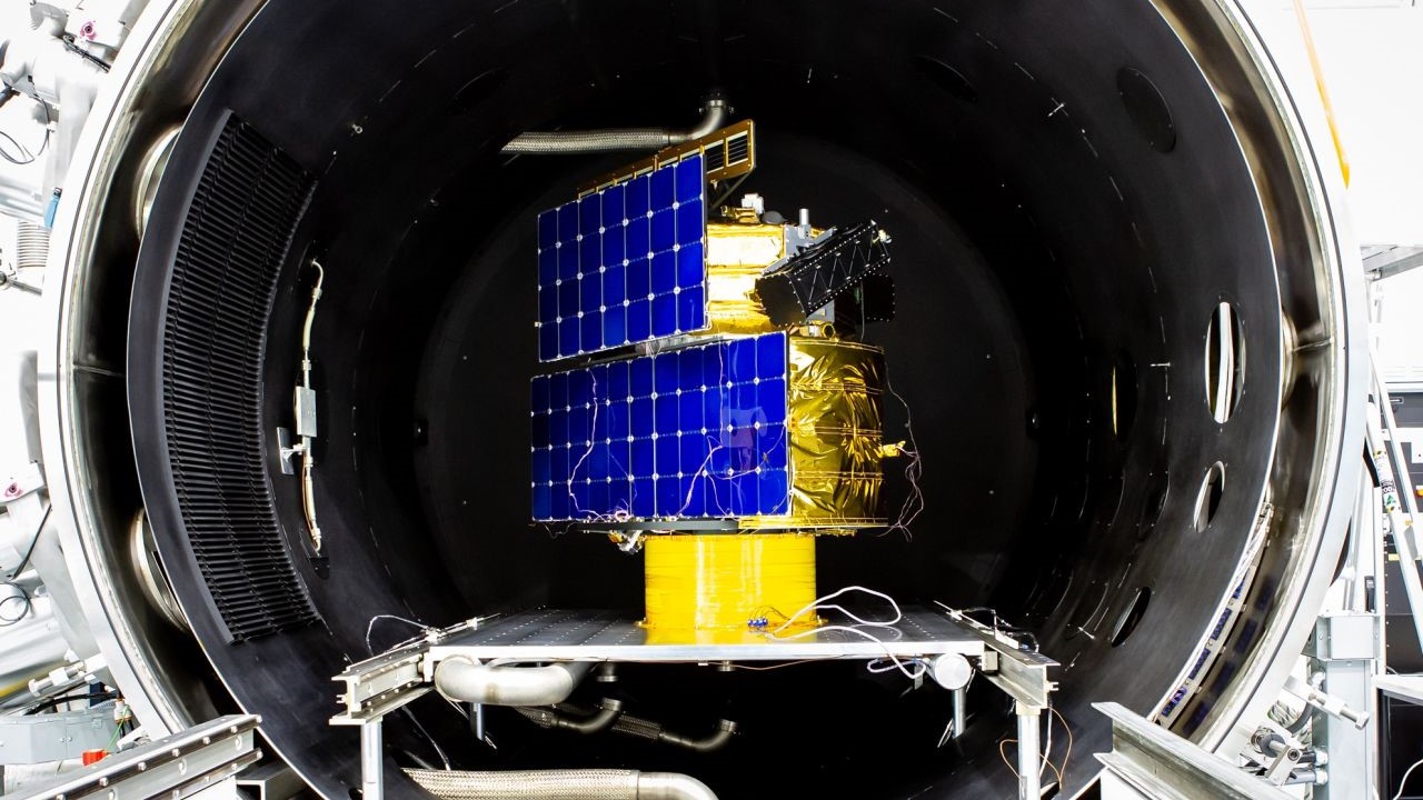 Space Machine’s Optimus satellite at the National Space Test Facility 