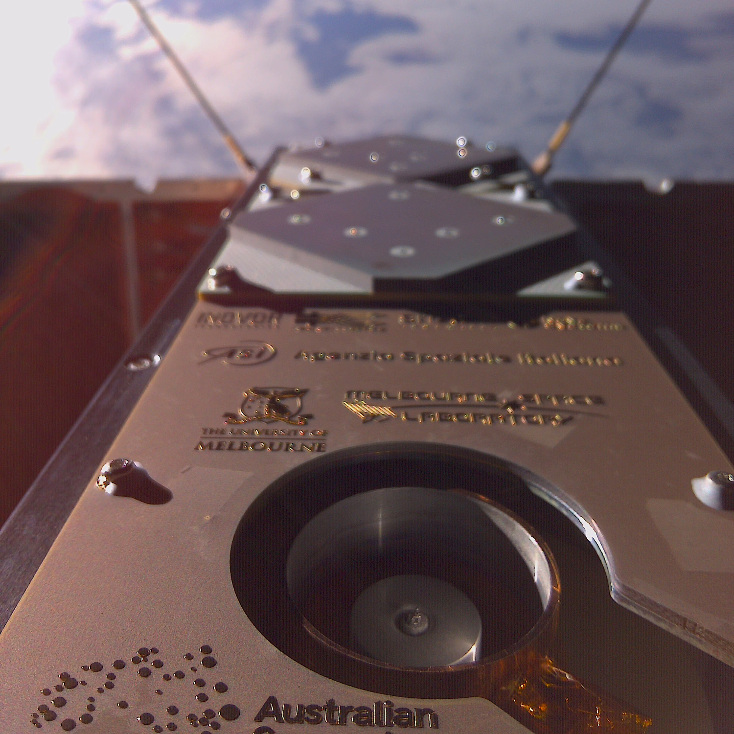 A view of earth from space from Australia’s SpIRIT nanosatellite