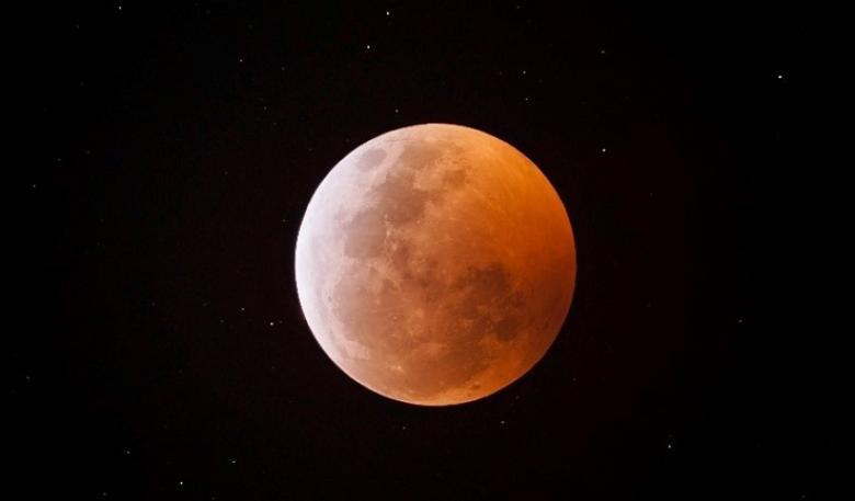 Full Moon under clear night sky