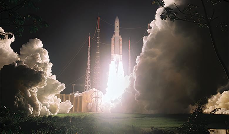 Photo of the Arianespace launch