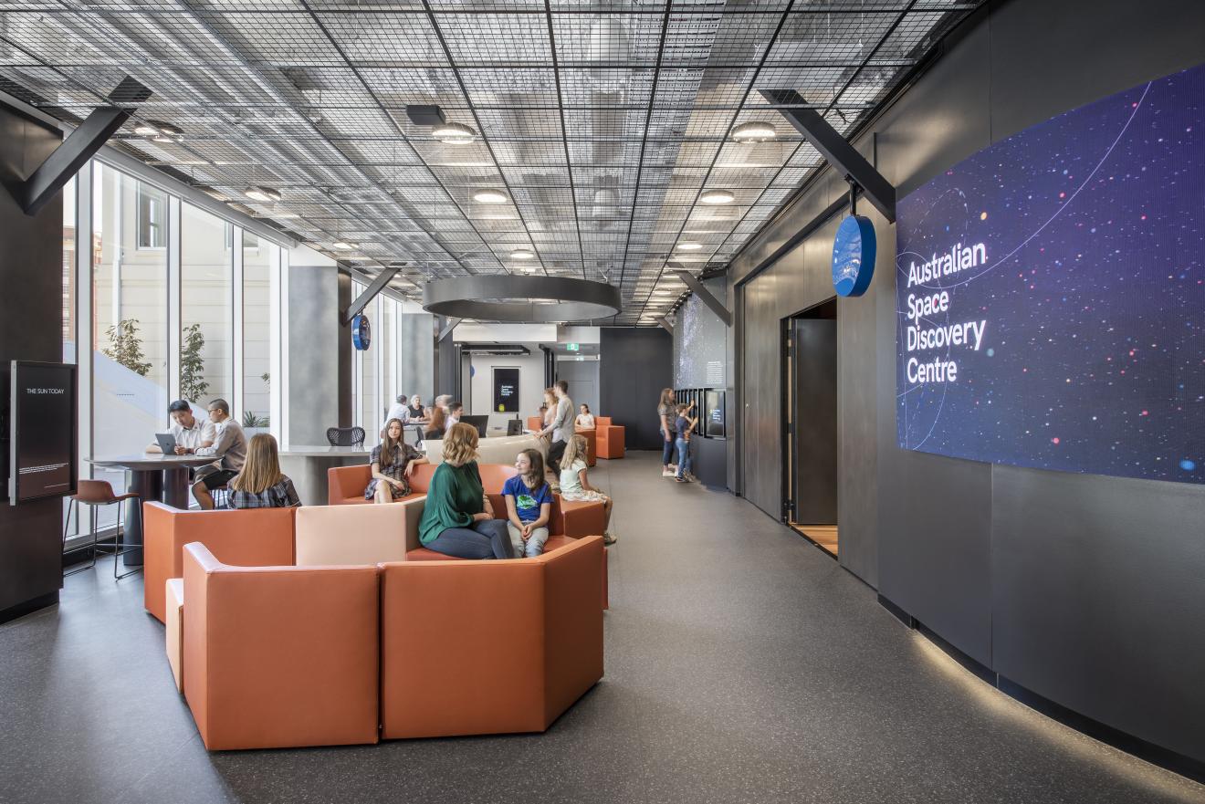 Australian Space Discovery Centre Lobby