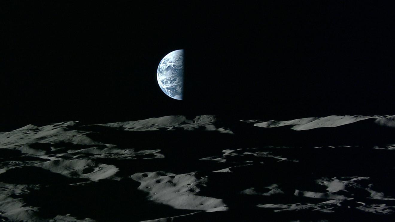 An image of Earth from the Moon