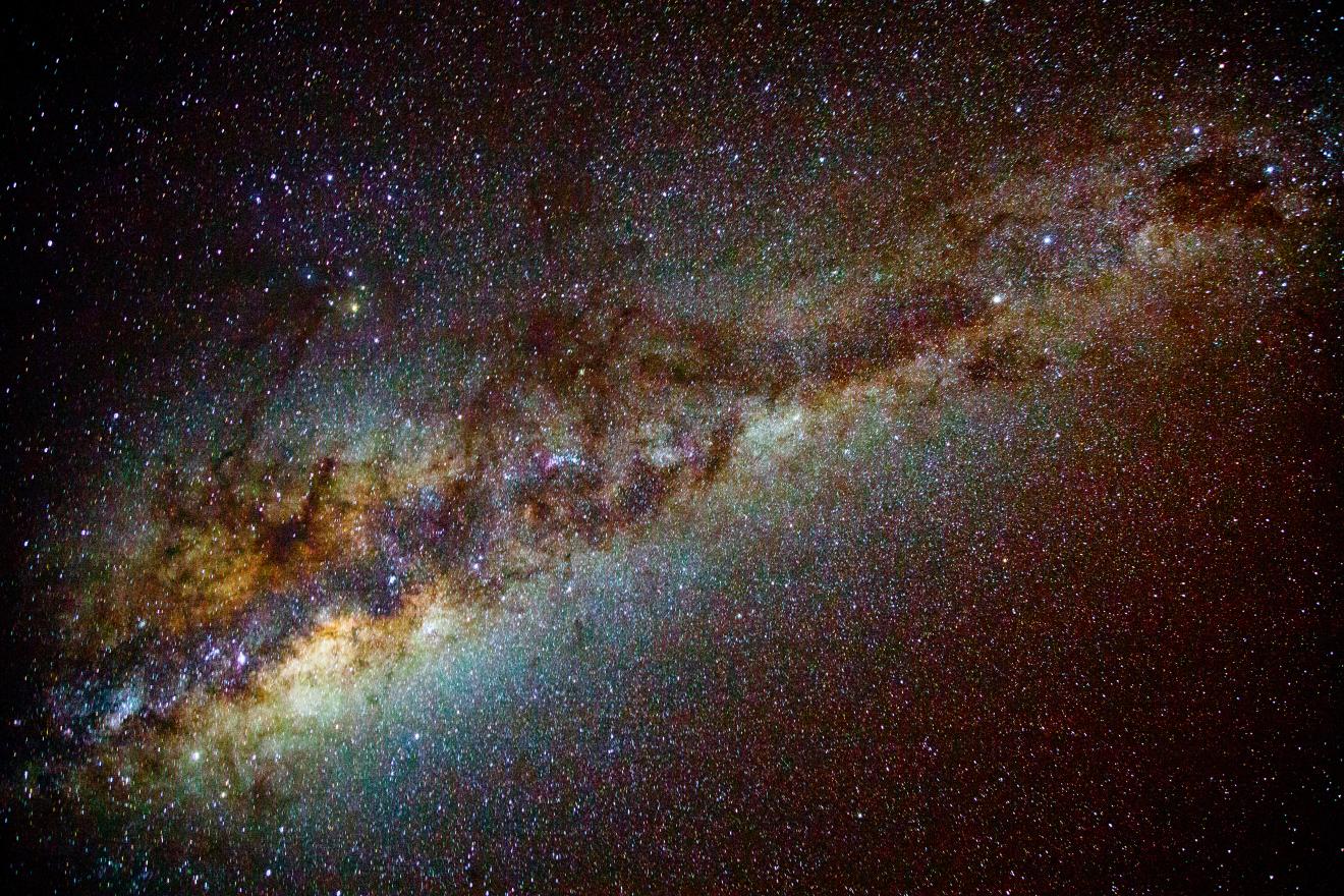 An image of the night sky