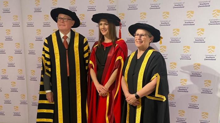 	Australian astronaut receives Honorary Doctorate 
