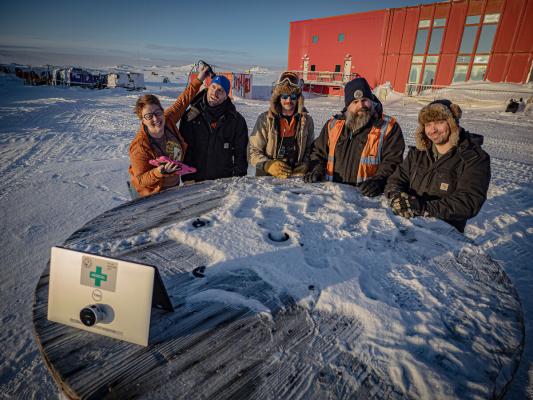 	Survival of the coldest: Australian Antarctic's human spaceflight connection
