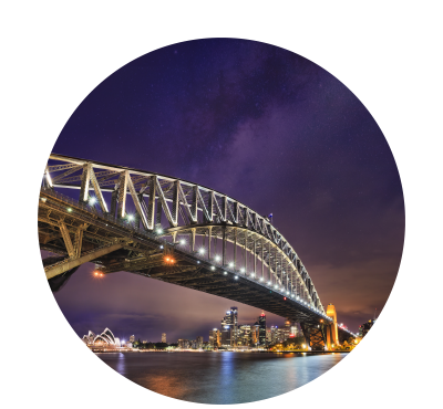 A view of Sydney Harbour Bridge