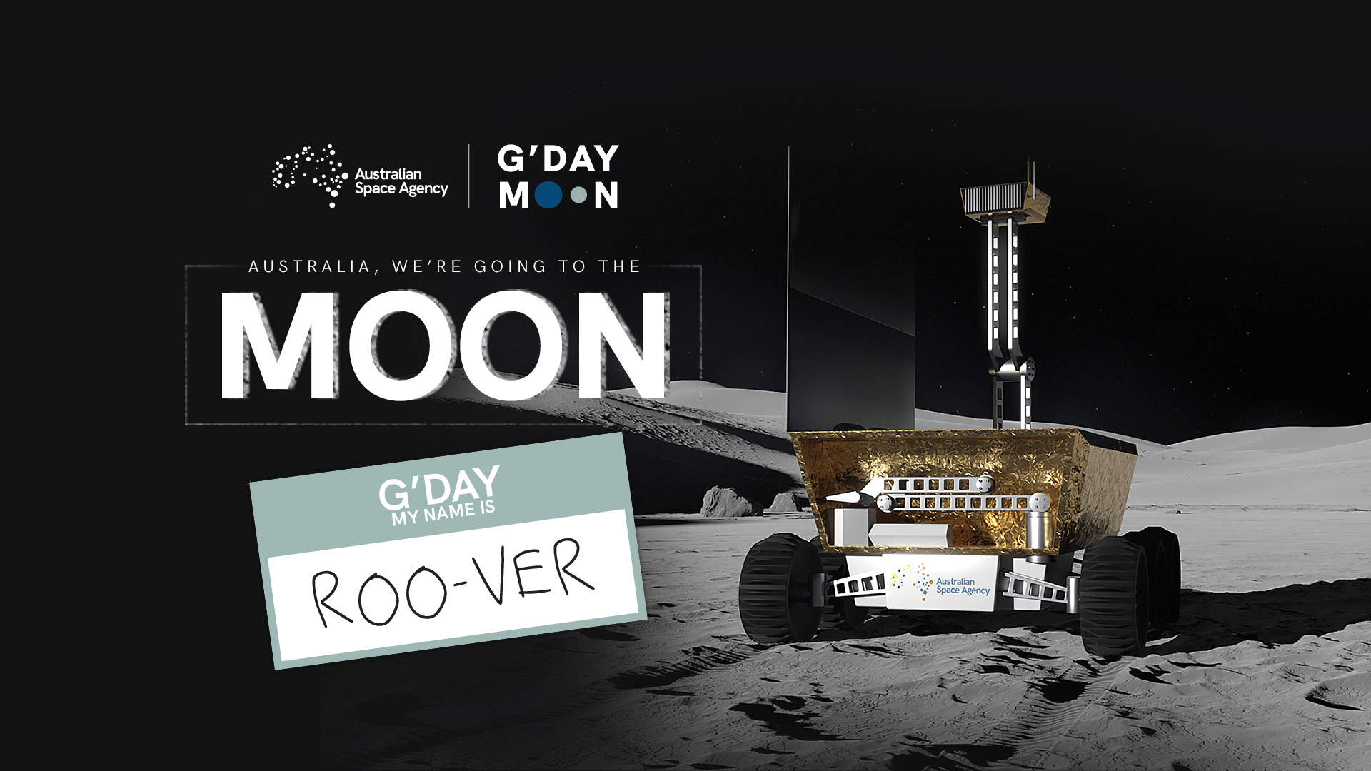 An illustration of Australia's rover on the moon